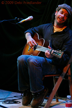 Danny Schmidt on his toes