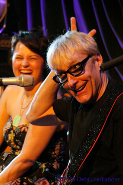 Will Lee amuses Tabitha Fair, along with the rest of us